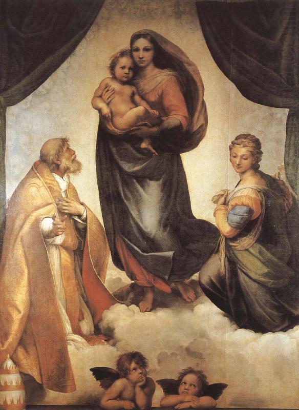 The virgin mary, RAFFAELLO Sanzio